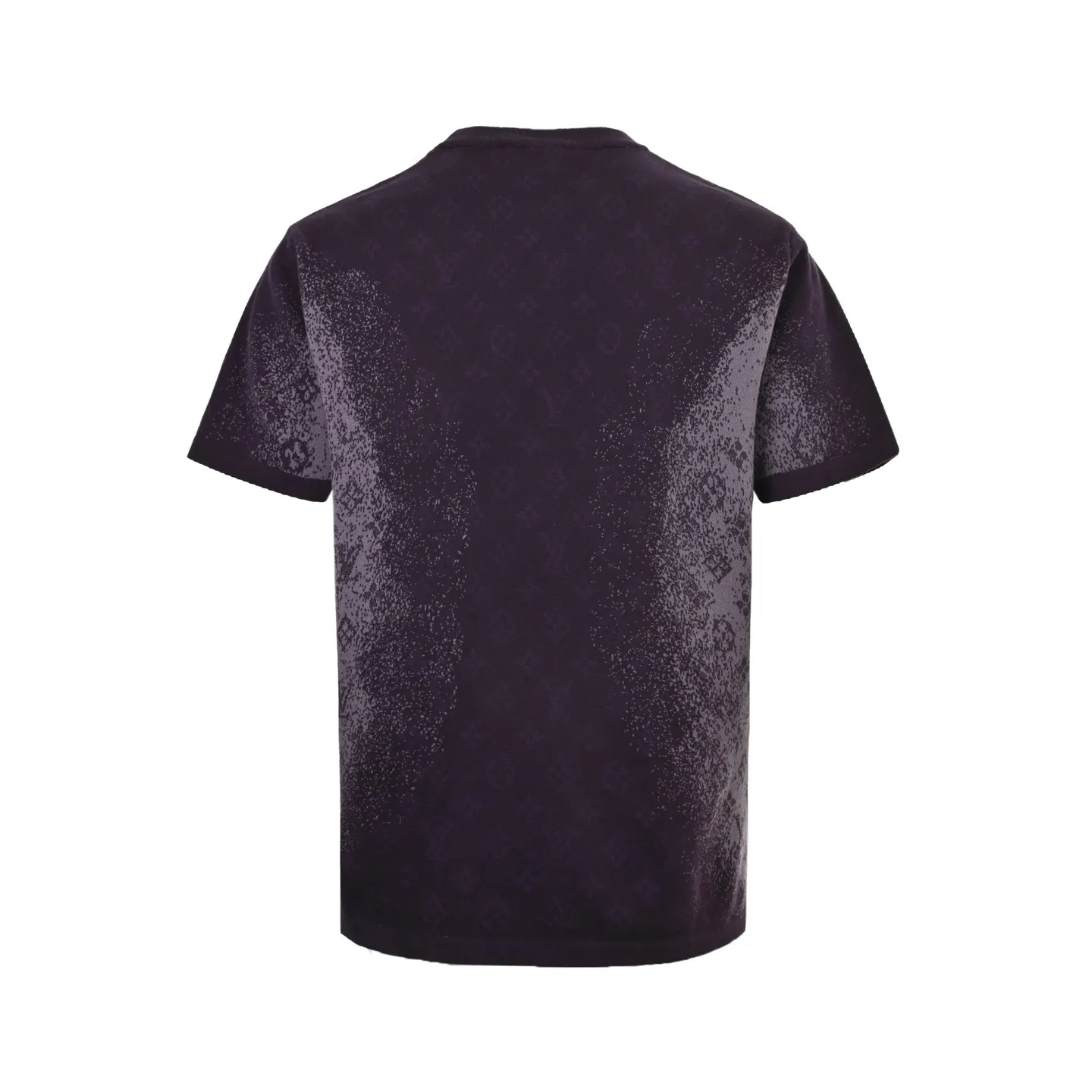 Louis Vuitton/Louis Vuitton 26ss presbyopic gradient jacquard knitted short sleeves